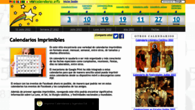 What Vercalendario.info website looked like in 2022 (1 year ago)