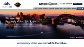 What Valuationsnsw.com.au website looked like in 2022 (1 year ago)