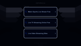 What Viplivebox.eu website looked like in 2022 (1 year ago)