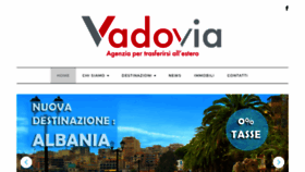 What Vadovia.it website looked like in 2022 (1 year ago)