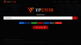 What Vipstream.tv website looked like in 2022 (3 years ago)