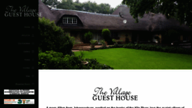 What Villageguesthouse.co.za website looked like in 2022 (1 year ago)