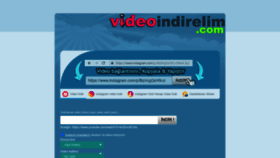 What Videoindirelim.com website looked like in 2022 (1 year ago)