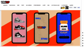 What Vanupmall.com website looked like in 2022 (1 year ago)