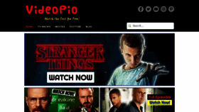 What Videopio.com website looked like in 2022 (1 year ago)