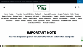 What Viha.online website looked like in 2022 (1 year ago)