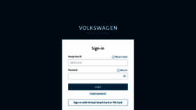 What Volkswagen-net.de website looked like in 2022 (1 year ago)