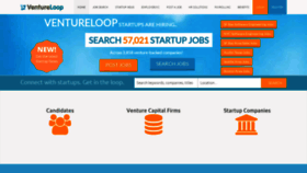 What Ventureloop.com website looked like in 2022 (1 year ago)