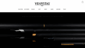 What Venvstas.com website looked like in 2022 (1 year ago)