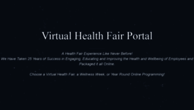 What Virtualhealthfairportal.com website looked like in 2022 (1 year ago)