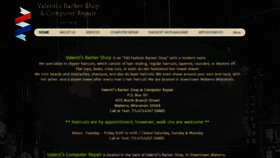 What Valentis.net website looked like in 2022 (2 years ago)