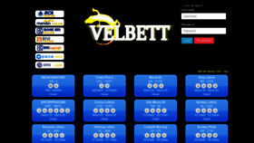 What Velbett.com website looked like in 2022 (1 year ago)