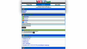 What Vietup.net website looked like in 2022 (1 year ago)