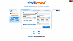 What Volilowcost.it website looked like in 2022 (1 year ago)