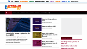 What Vestibulandoweb.com.br website looked like in 2022 (1 year ago)