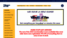 What Villagesoffun.com website looked like in 2022 (1 year ago)