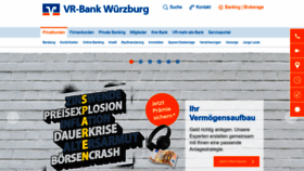 What Vr-bank-wuerzburg.de website looked like in 2022 (1 year ago)