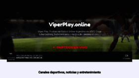 What Viperplay.online website looked like in 2022 (1 year ago)