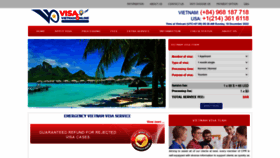 What Visaonlinevietnam.com website looked like in 2022 (1 year ago)