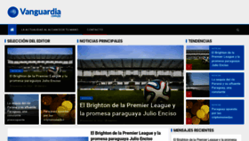 What Vanguardia.com.py website looked like in 2022 (3 years ago)