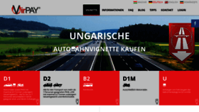 What Vignetteungarn.eu website looked like in 2022 (2 years ago)