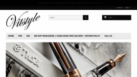 What Vitstyle.com website looked like in 2022 (2 years ago)