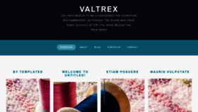 What Valtrex.works website looked like in 2023 (1 year ago)