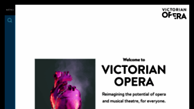 What Victorianopera.com.au website looked like in 2023 (1 year ago)