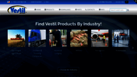 What Vestil.com website looked like in 2023 (1 year ago)