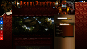 What Visualparadox.com website looked like in 2023 (1 year ago)