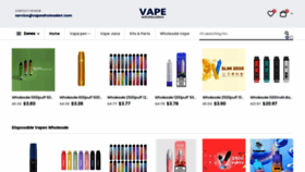 What Vapewholesalen.com website looked like in 2023 (1 year ago)