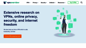 What Vpnoverview.com website looked like in 2023 (2 years ago)