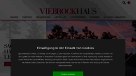 What Viebrockhaus.de website looked like in 2023 (1 year ago)