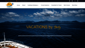 What Vacationsbyshelly.com website looked like in 2023 (1 year ago)