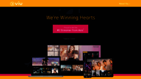 What Viu.com website looked like in 2023 (2 years ago)
