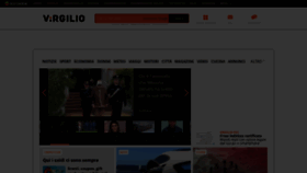 What Virgilio.it website looked like in 2023 (3 years ago)