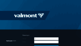What Vo.valmont.com website looked like in 2023 (1 year ago)