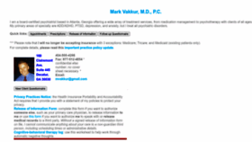 What Vakkur.com website looked like in 2023 (3 years ago)