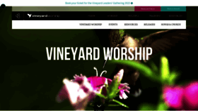 What Vineyardworship.org.uk website looked like in 2023 (1 year ago)