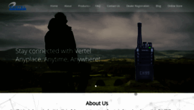 What Verteldigital.com website looked like in 2023 (1 year ago)