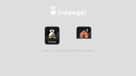 What Voyage.hk website looked like in 2023 (1 year ago)