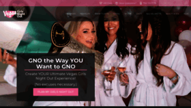 What Vegasgirlsnightout.com website looked like in 2023 (1 year ago)
