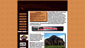 What Vineyardhomes.net website looked like in 2023 (1 year ago)