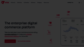 What Vtex.com.br website looked like in 2023 (3 years ago)