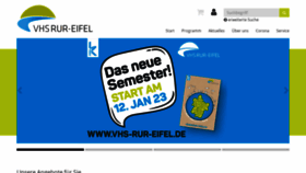 What Vhs-rur-eifel.de website looked like in 2023 (1 year ago)