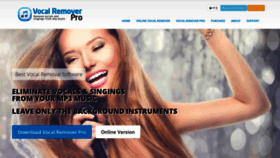 What Vocalremoverpro.com website looked like in 2023 (2 years ago)