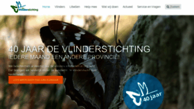 What Vlinderstichting.nl website looked like in 2023 (1 year ago)