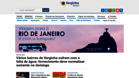 What Varginhaonline.com.br website looked like in 2023 (1 year ago)