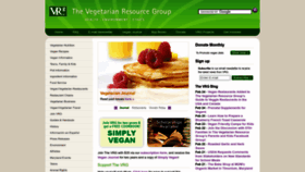 What Vrg.org website looked like in 2023 (1 year ago)