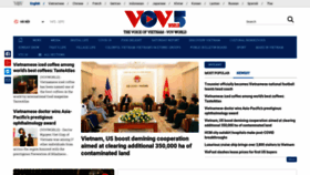What Vovworld.vn website looked like in 2023 (1 year ago)